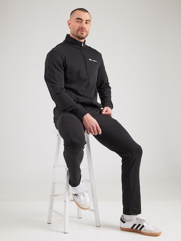 Champion Authentic Athletic Apparel Φόρμα τρεξίματος σε μαύρο: μπροστά