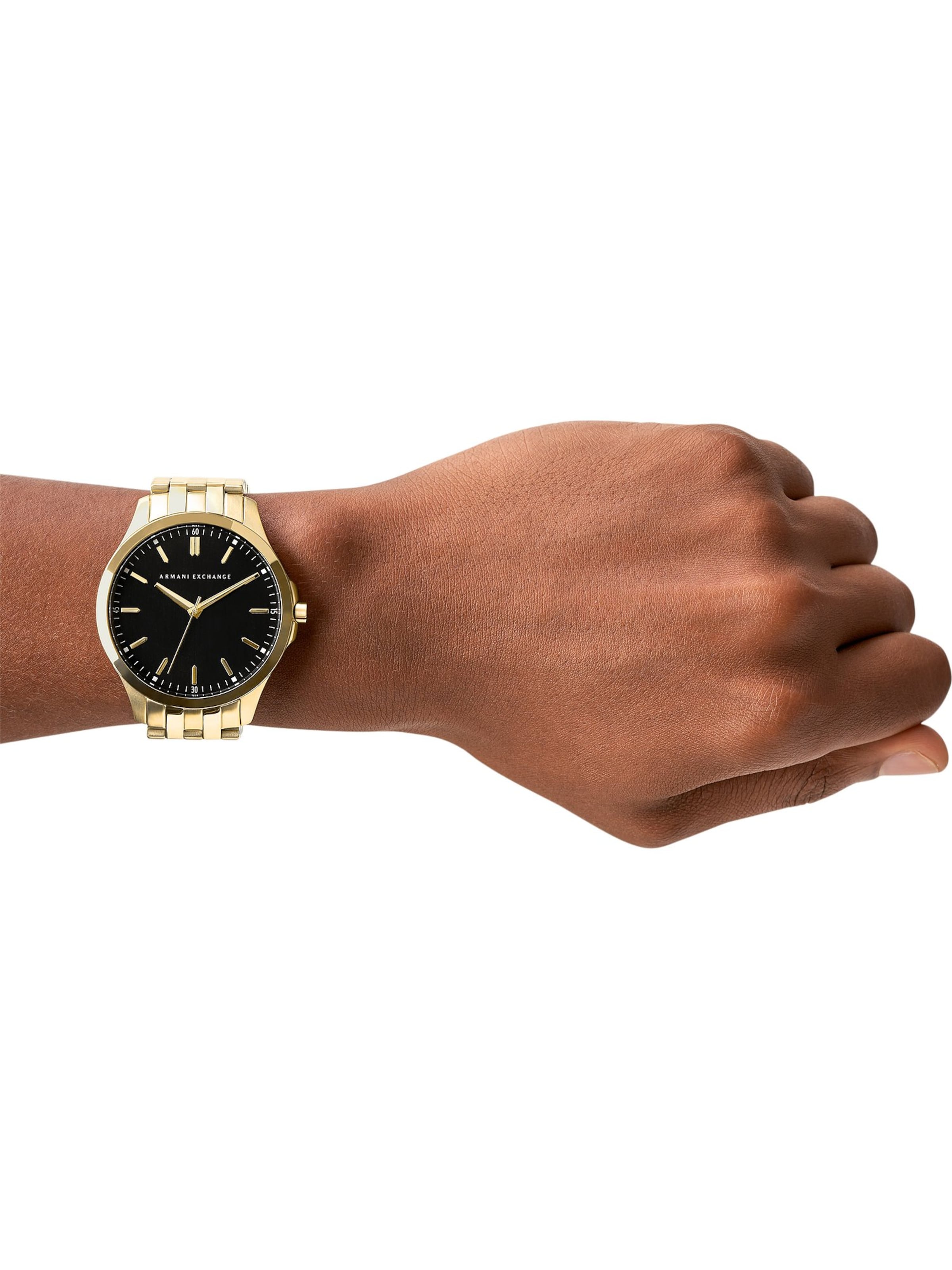 ARMANI EXCHANGE Uhr 'AX2145' in Gold: Vorderseite