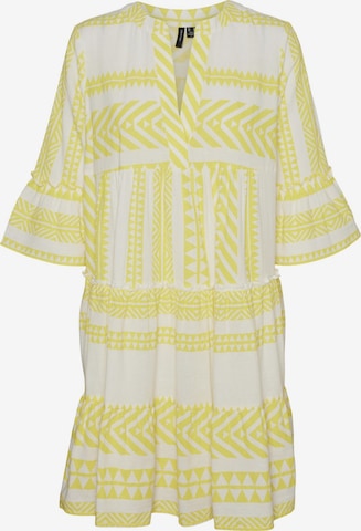 Robe 'DICTHE' VERO MODA en jaune : devant