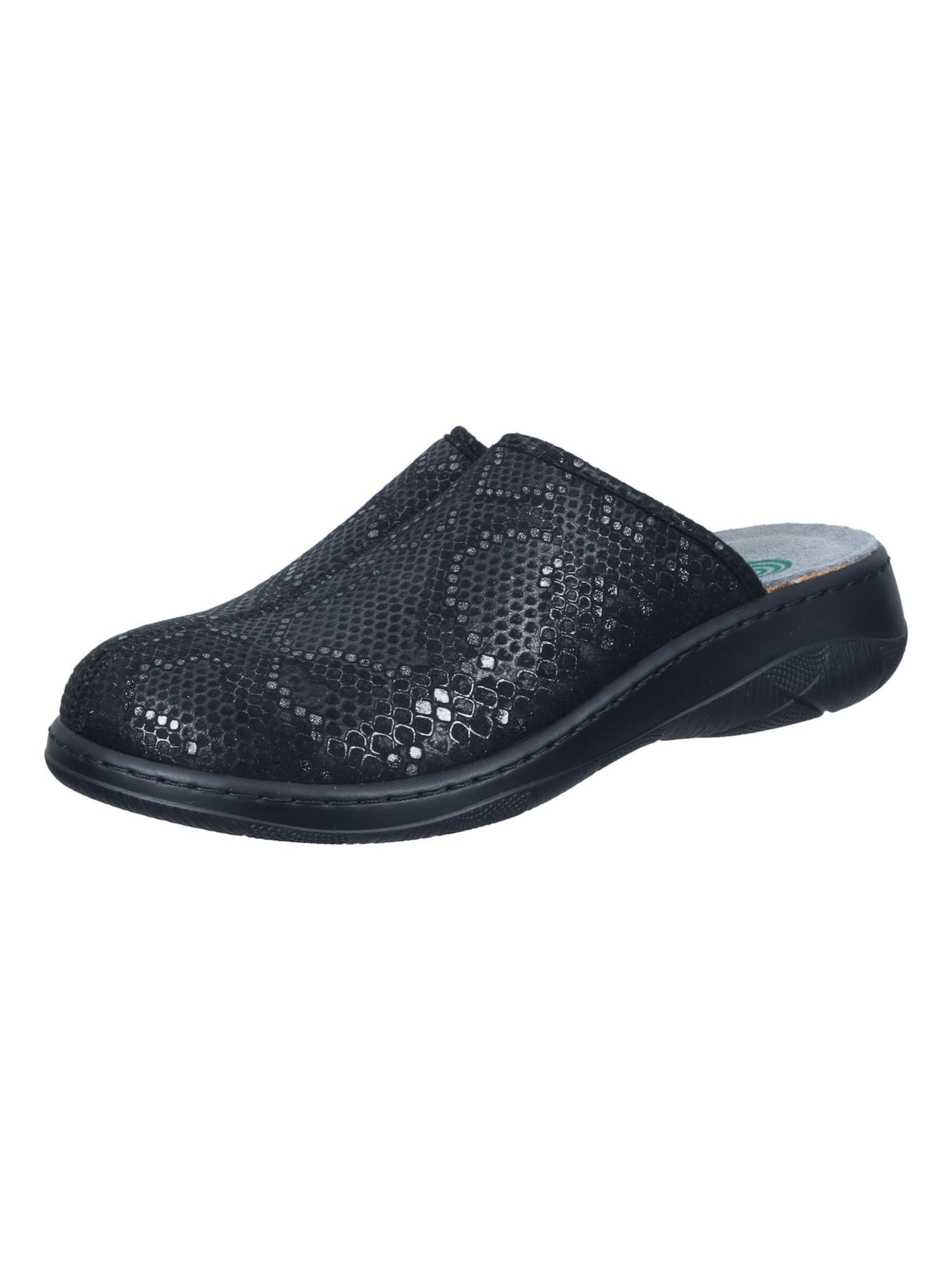 DR. BRINKMANN Clogs 'Clogs CHELVA' in Black: front