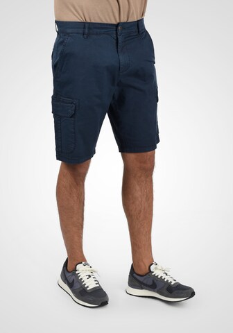 BLEND Regular Cargo Pants 'Barni' in Blue: front