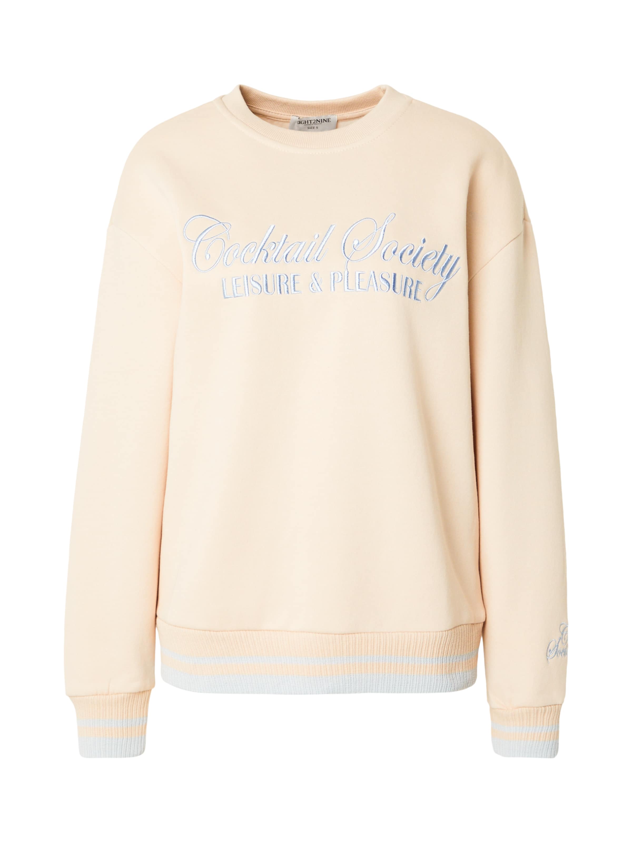 Eight2Nine - Sudadera en beige: frente