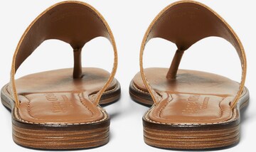 Marc O'Polo T-Bar Sandals in Brown