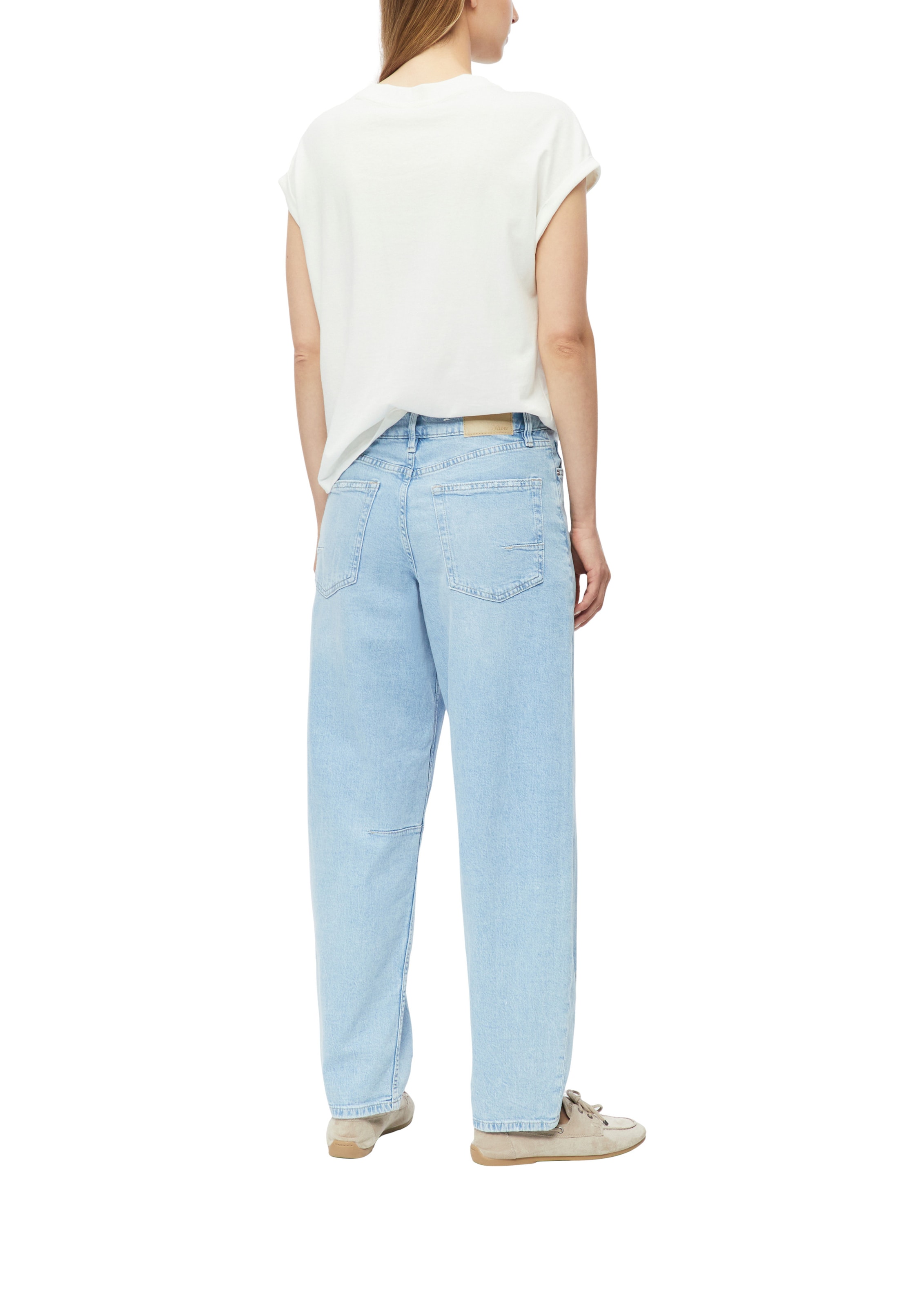 s.Oliver Barrel Jeans in Blue