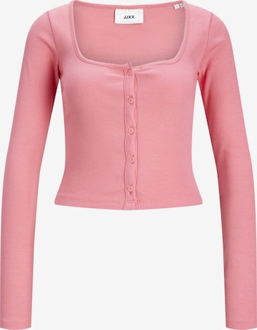 Cardigan 'Funny' JJXX en rose : devant