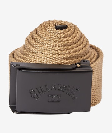 Ceinture 'Cog' BILLABONG en marron : devant
