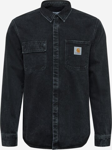 Carhartt WIP Regular fit Button Up Shirt 'Salinac' in Black: front