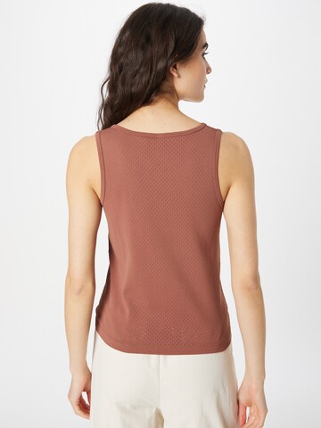 ONLY PLAY Sports Top 'MUNO' in Brown