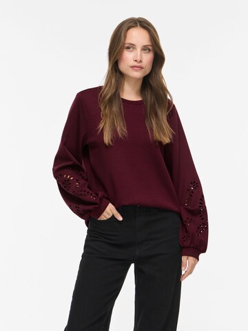 VILA - Sudadera 'VISandy' en rojo: frente