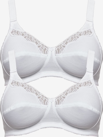 SUSA BH 'Cotton' in Weiß: Vorderseite