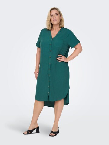 Robe-chemise ONLY Carmakoma en vert