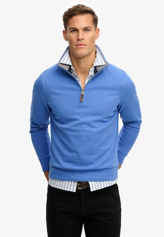 Sweat-shirt 'Essential' Superdry & Co en bleu : devant