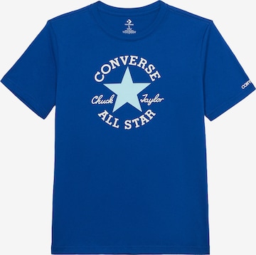 CONVERSE T-Shirt 'DISSECTED CHUCK' in Blau: Vorderseite