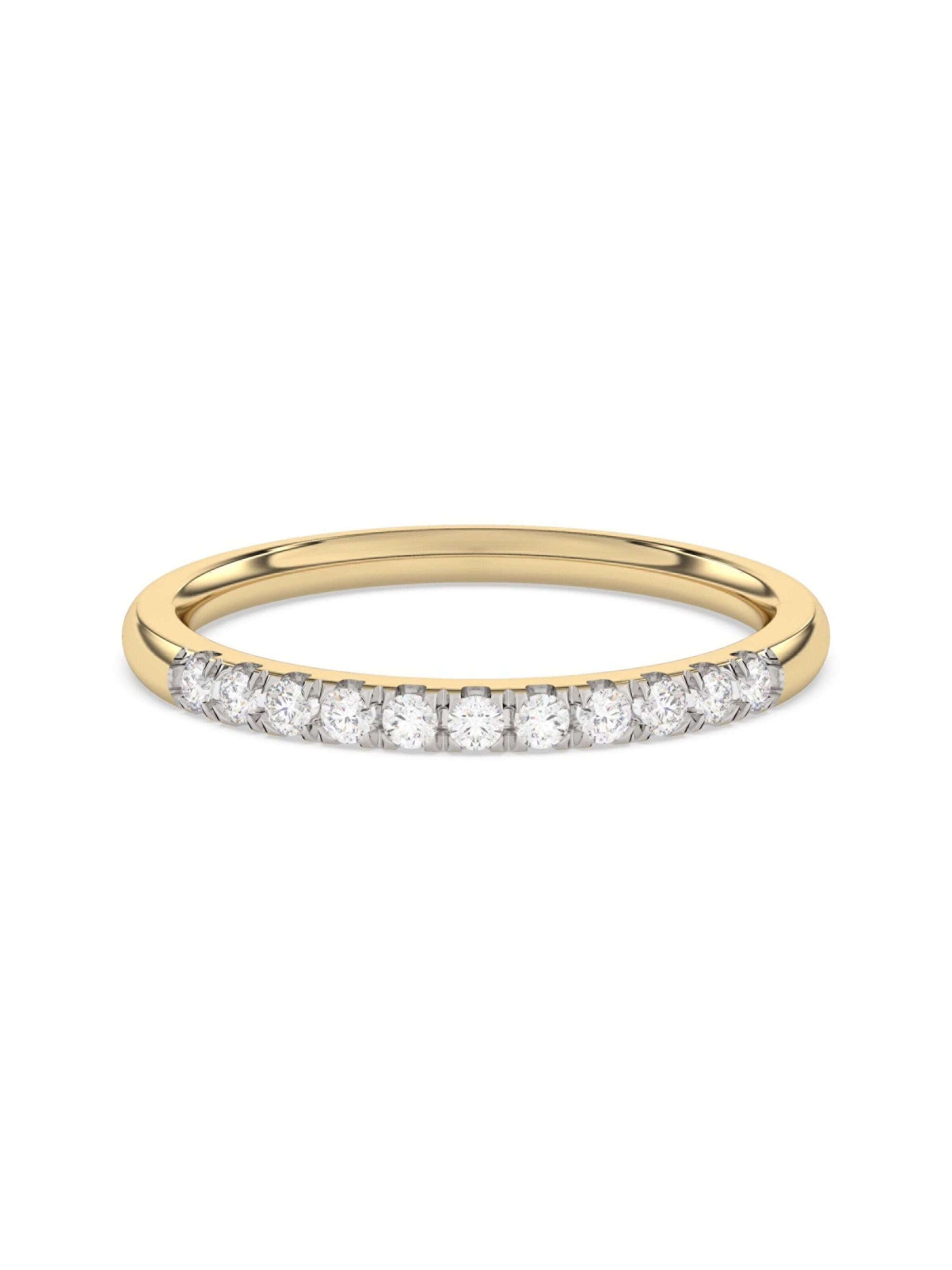 Diam Addict Ring in Gold: Vorderseite