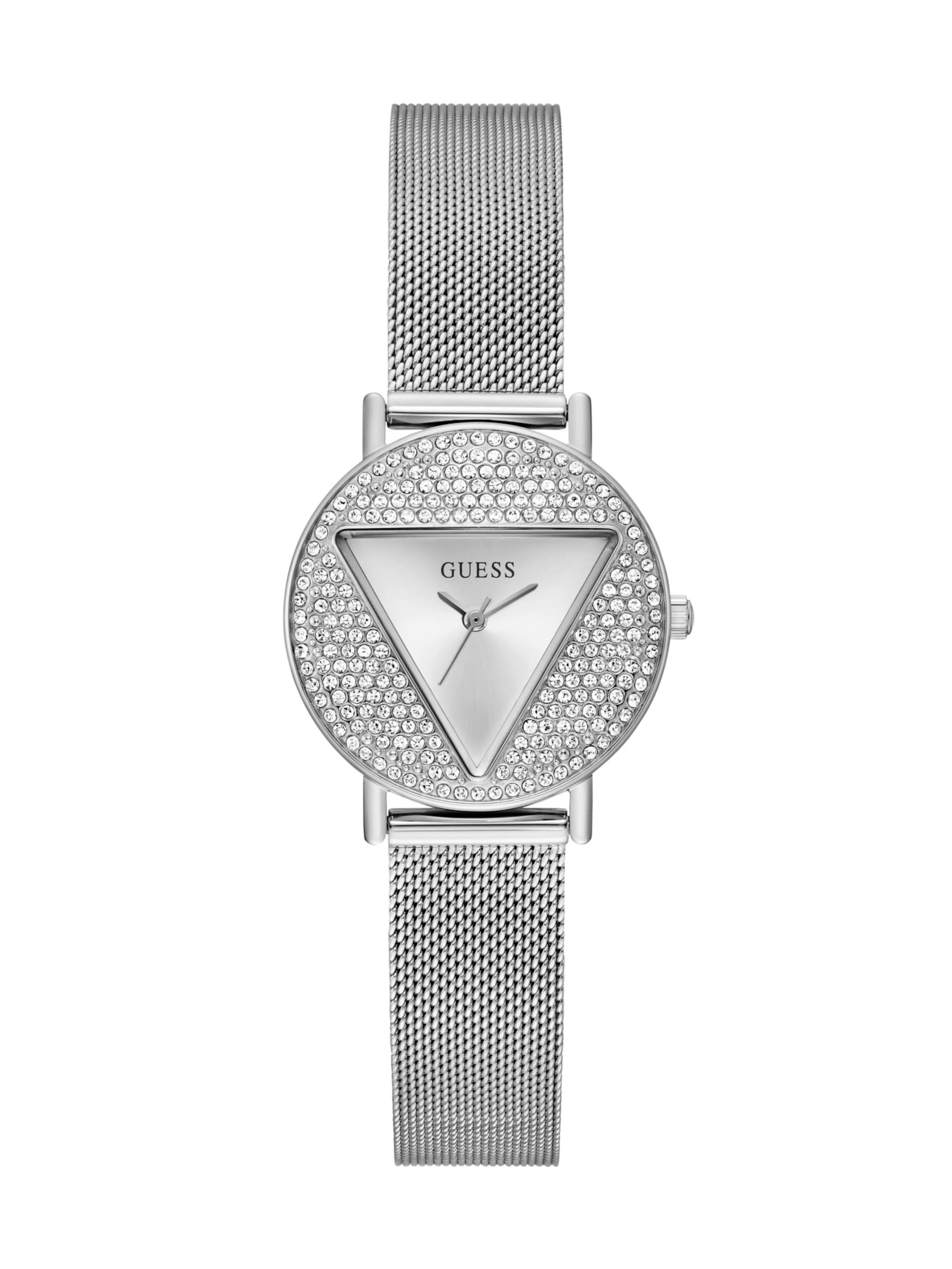 GUESS Uhr in Silber: Vorderseite