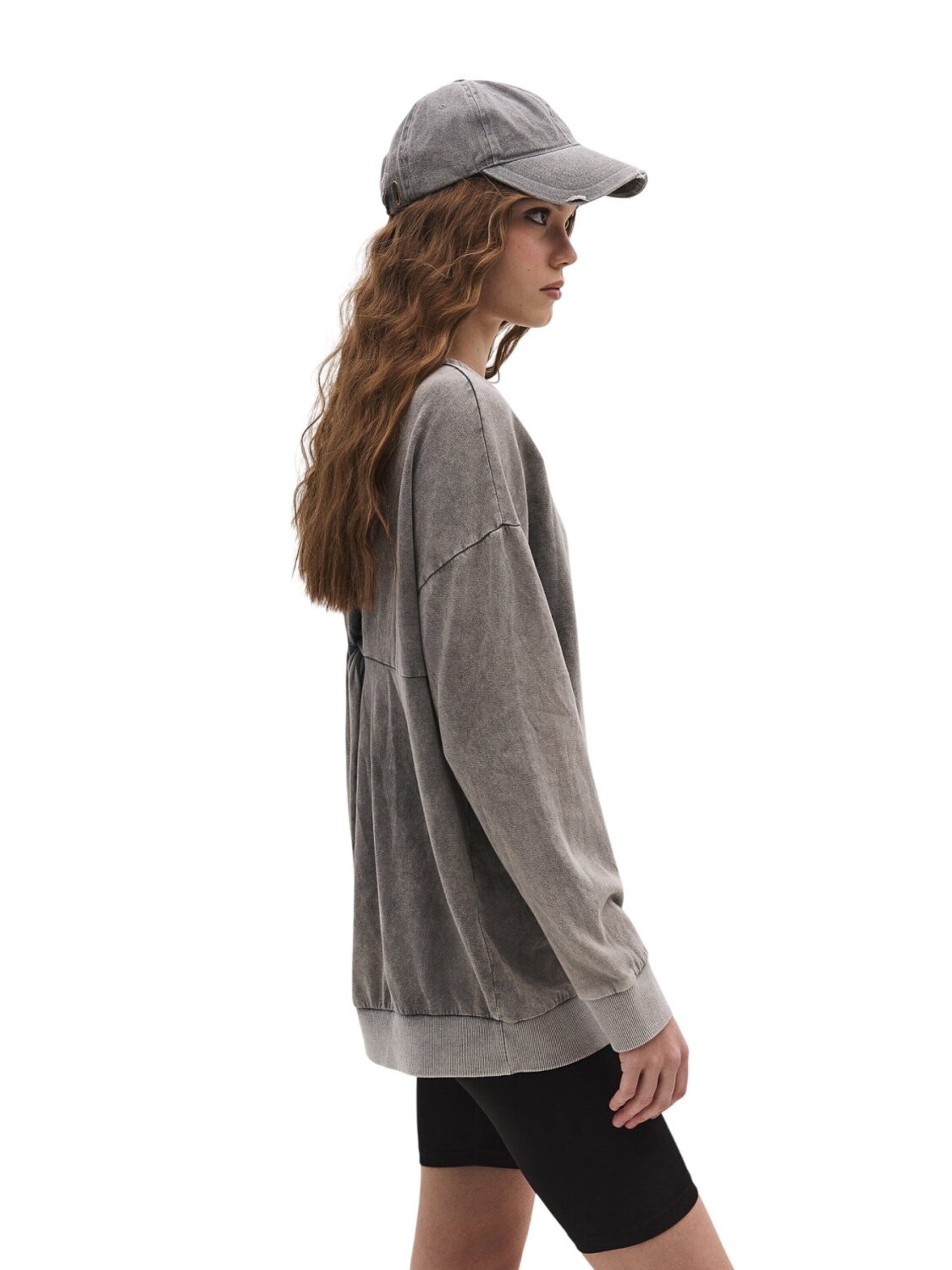 No Matter What Sweatshirt in Grijs
