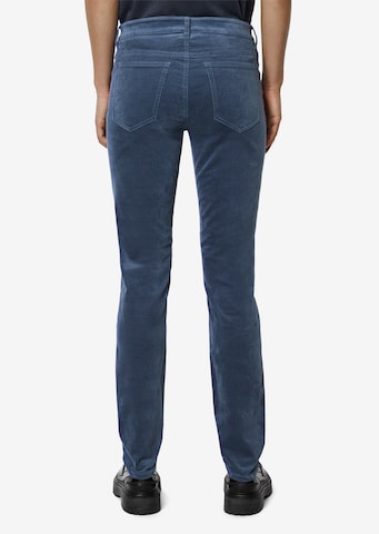 Marc O'Polo Slim fit Pants 'Lulea' in Blue