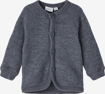 NAME IT Knit Cardigan 'Mino' in Grey: front