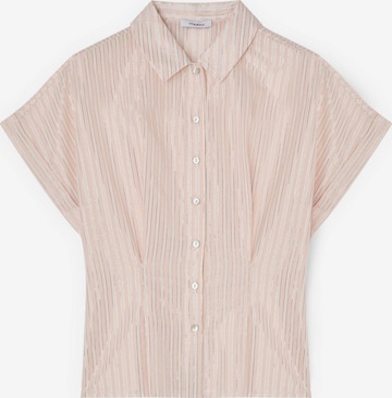 T-shirt MOTIVI en rose : devant