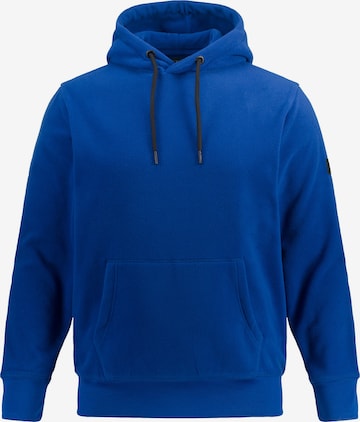 JP1880 Fleece jas in Blauw: voorkant