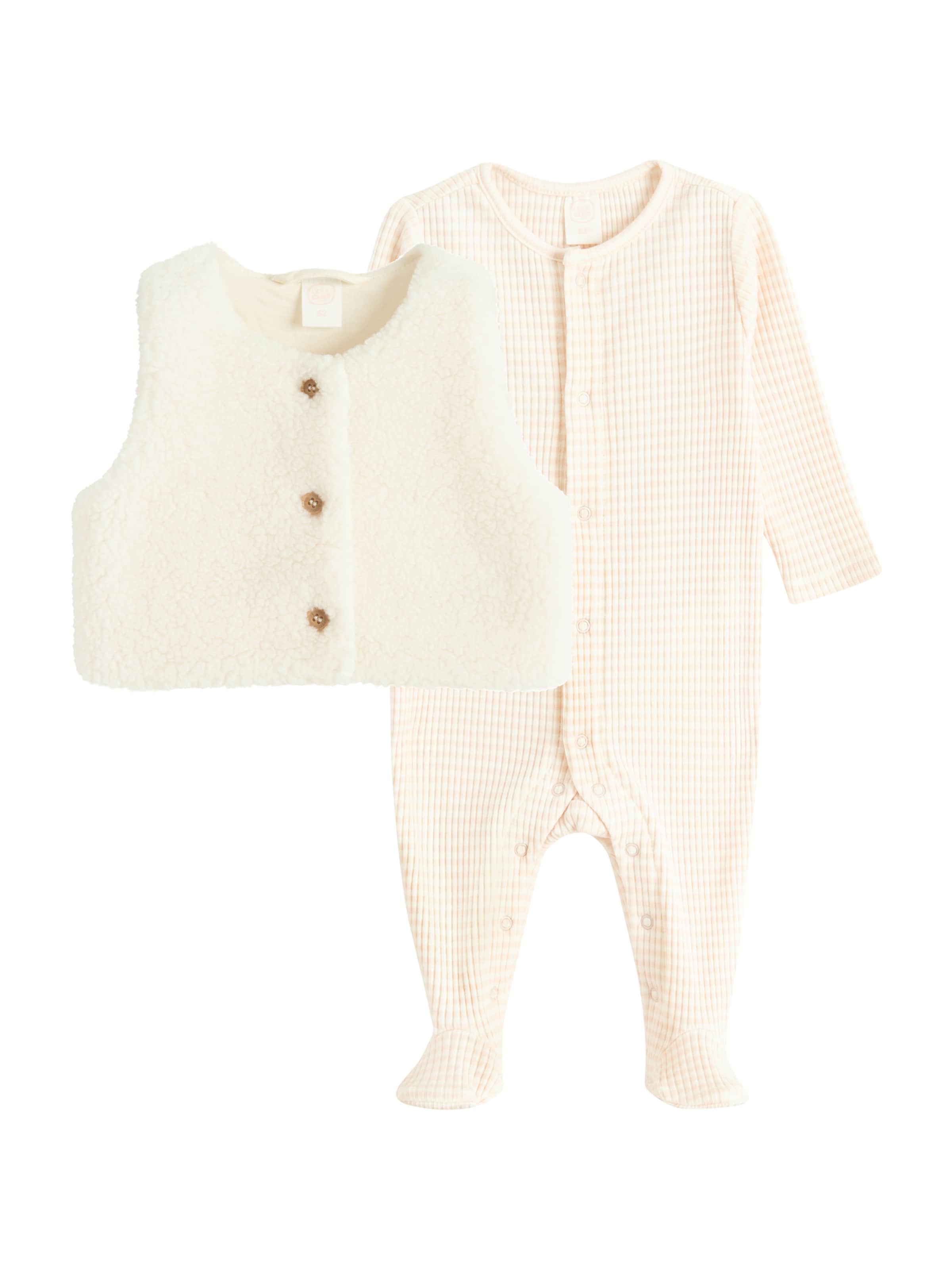 Set de la Cool Club pe bej: față