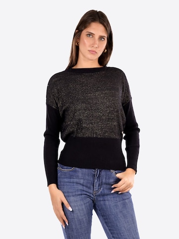 Pull-over 'Maglia' Yes Zee en noir