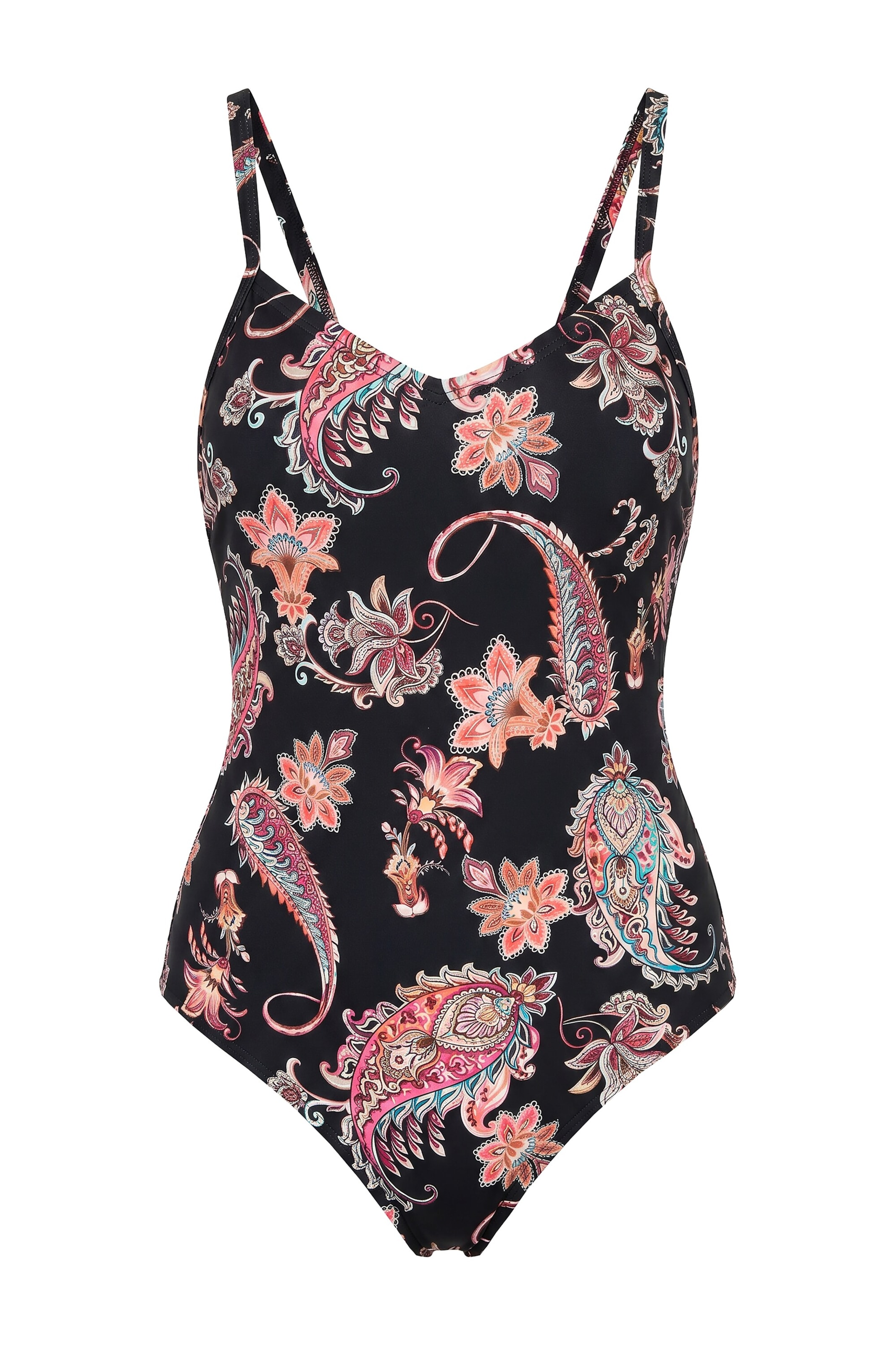 Studio Untold Classic Swimsuit in Black: front