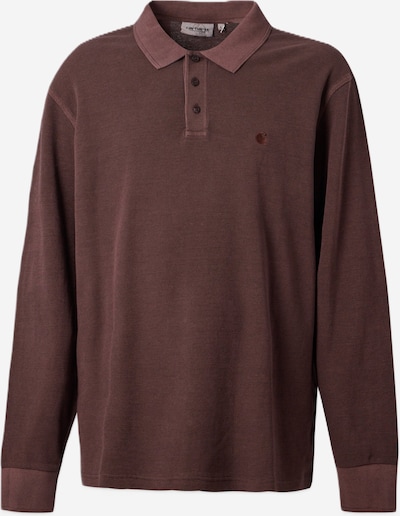 Carhartt WIP Poloshirt in S in burgunder, Produktansicht