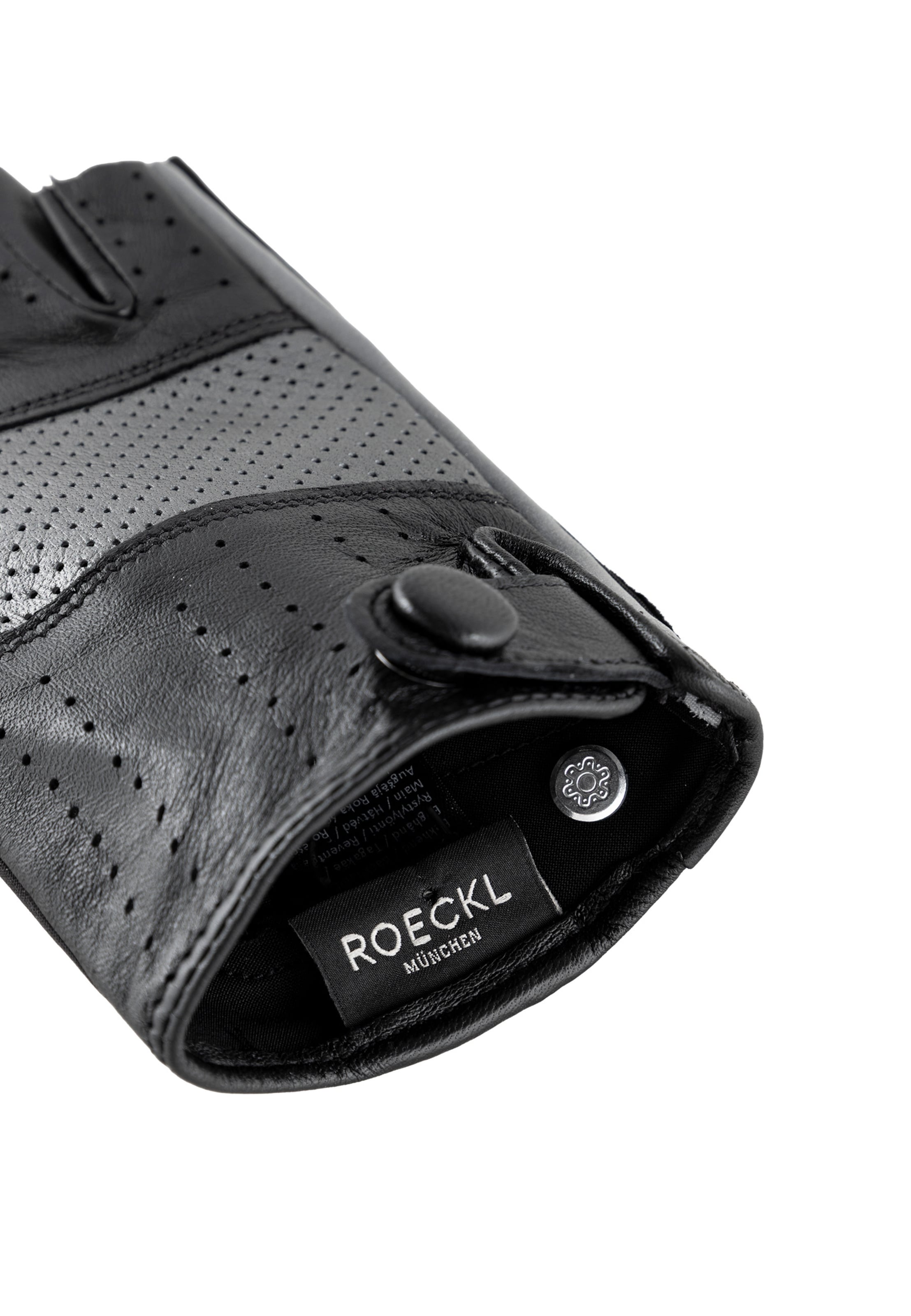 Roeckl Short finger gloves 'Georgia' in Black