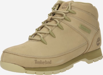 Boots stringati di TIMBERLAND in beige: frontale