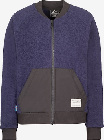 WESTFJORD Fleece Jacket in Purple: front