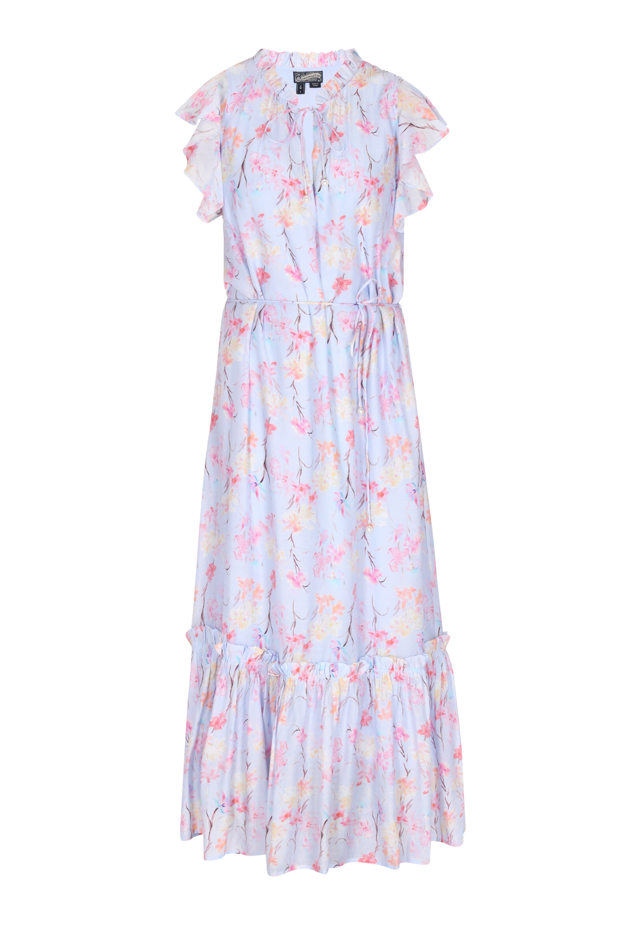 Rochie de la DreiMaster Vintage pe albastru: față