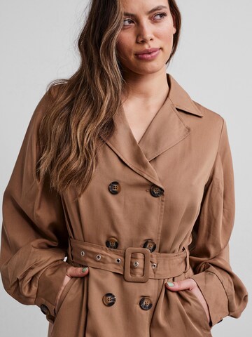 Y.A.S Between-Seasons Coat 'Ida' in Brown