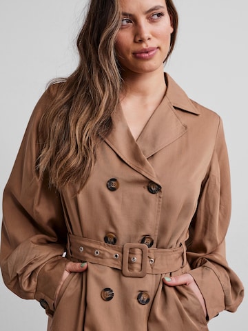 Y.A.S Between-Seasons Coat 'Ida' in Brown