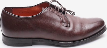 Santoni Halbschuhe 40,5 in Braun: predná strana