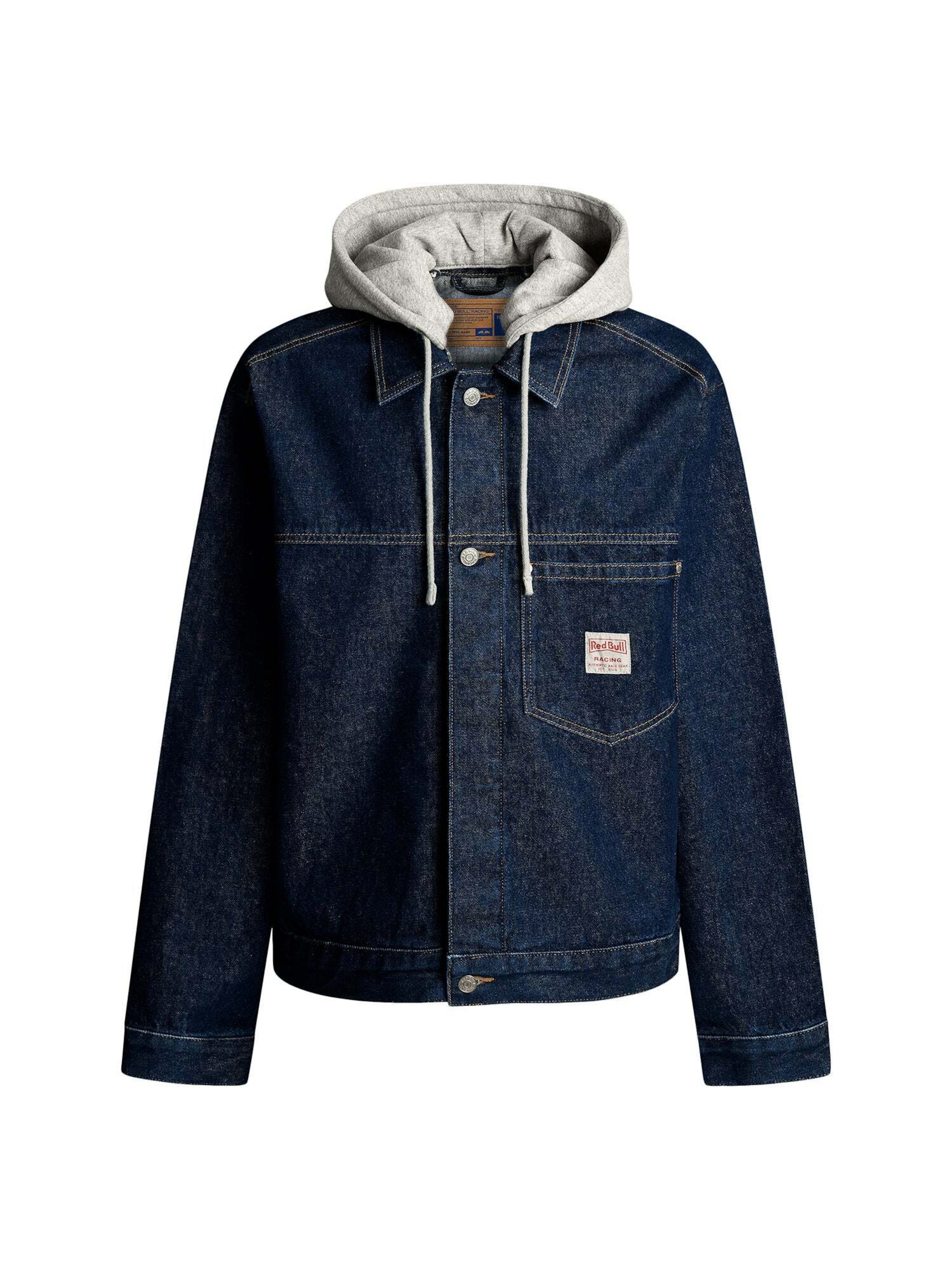 Giacca di mezza stagione 'Red Bull Racing' di Red Bull Racing x Pepe Jeans in blu: frontale