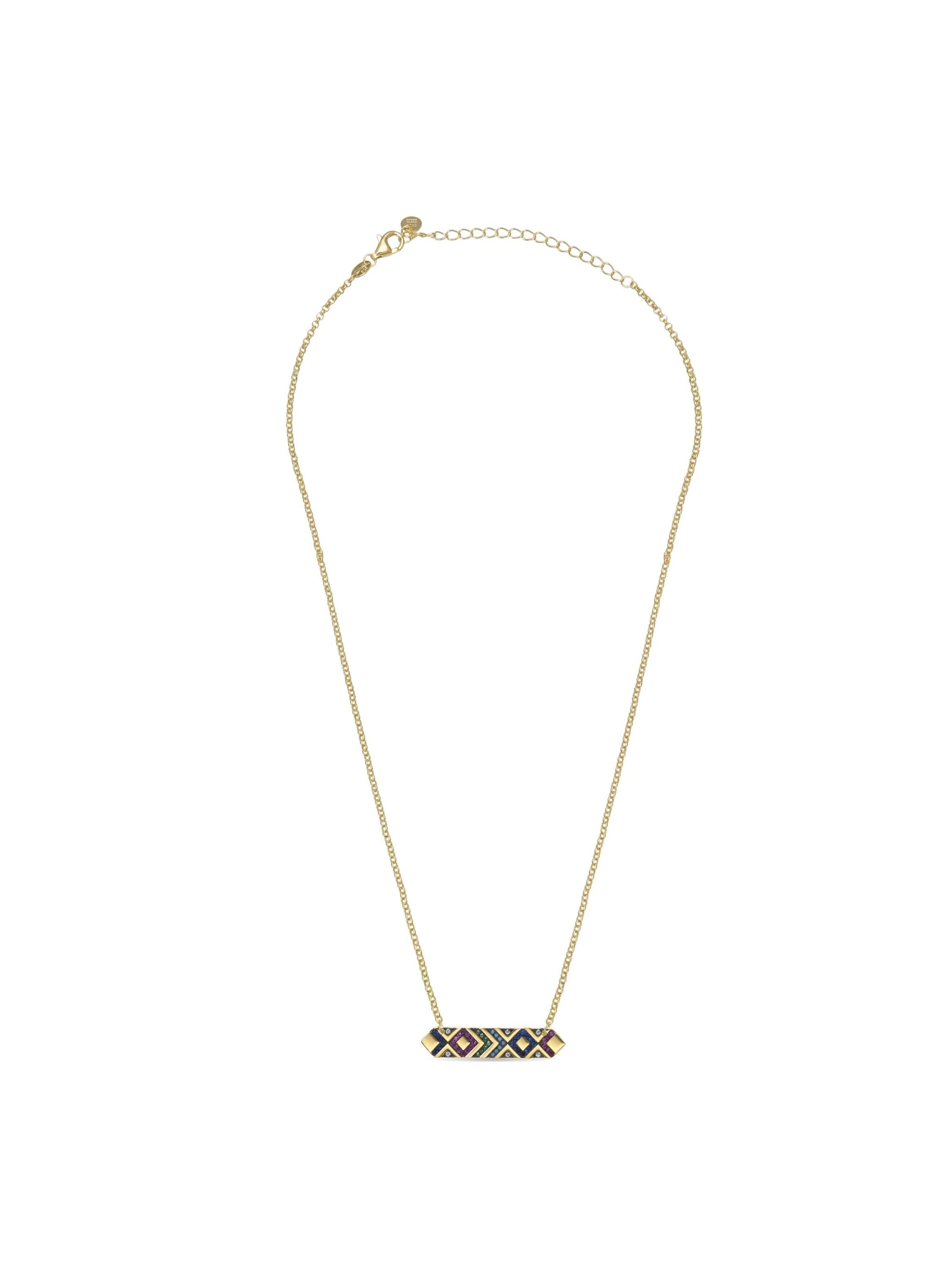 Luxenter Kette 'Niykha'‌‌‌‌‌‌‌‌‌‌ in Mischfarben