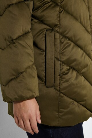 Ulla Popken Weatherproof jacket in Green