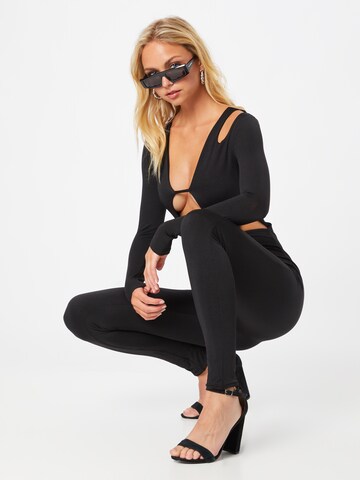 Misspap Jumpsuit in Schwarz