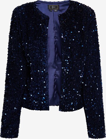 faina Between-Season Jacket 'Tuxe' in Blue: front