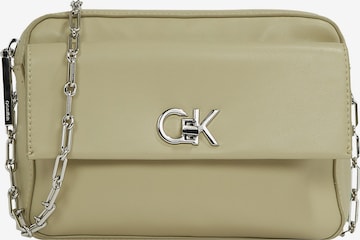 Calvin Klein Crossbody Bag in Green: front