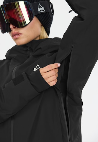 SOS Skijacke in Schwarz