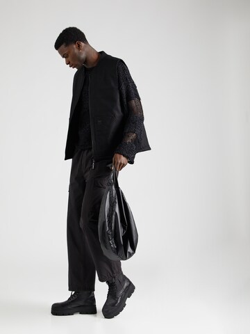 Iriedaily Tapered Cargobukser i sort