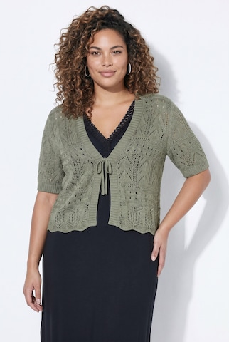 Angel of Style Gebreid vest in Groen