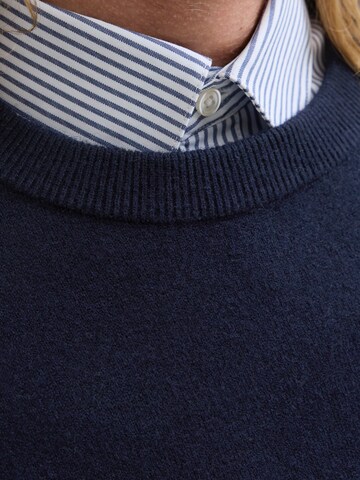 JACK & JONES Sweater 'JJEPERFECT' in Blue