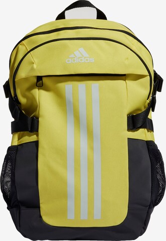 Sac à dos de sport 'Power VI' ADIDAS SPORTSWEAR en jaune : devant