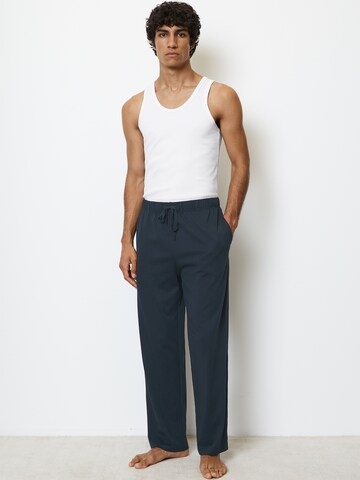 Marc O'Polo - Pantalón de pijama ' Mix & Match Cotton ' en azul: frente