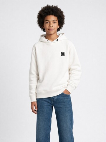 Petrol Industries Sweatshirt 'Millrun' in Wit: voorkant