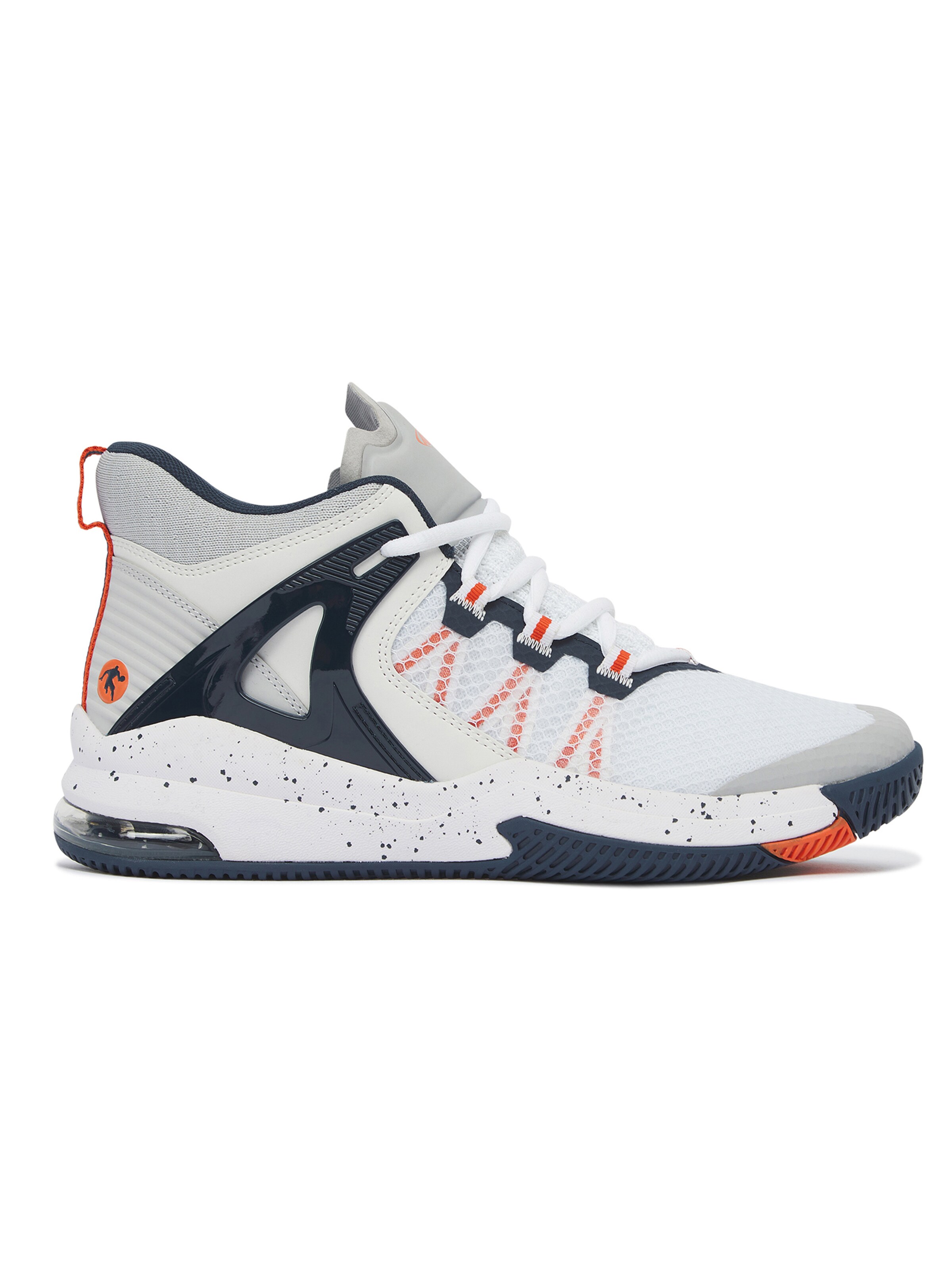 AND1 Sneakers hoog in Beige: voorkant