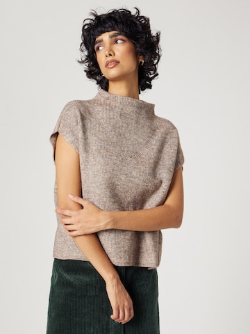 Pull-over 'Wisteria' florence by mills exclusive for ABOUT YOU en marron : devant